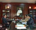 Viện trưởng VKSNDTC Nguyễn Hòa Bình trả lời phỏng vấn ANTV và Truyền hình Kiểm sát nhân dân