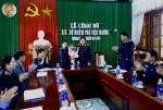 Công bố quyết định bổ nhiệm Phó viện trưởng VKSND huyện Trùng Khánh.