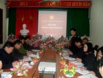 Viện KSND huyện Thạch An triển khai công tác kiểm sát năm 2015.