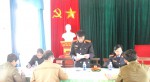 Viện KSND huyện Thạch An kiểm sát trực tiếp công tác thi hành án hình sự.