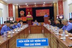 Chi hội Luật gia Viện KSND tỉnh Cao Bằng tổ chức Hội nghị triển khai những điểm mới của các đạo luật về tư pháp liên quan đến việc tạm giữ, tạm giam và thi hành án hình sự.