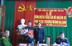 Công bố và trao quyết định bổ nhiệm Phó viện trưởng Viện kiểm sát nhân dân huyện Hạ Lang