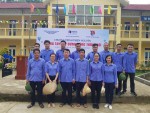 Công đoàn cơ sở Viện kiểm sát nhân dân tỉnh Cao Bằng lao động tình nguyện tại xã Đức Long, huyện Hòa An