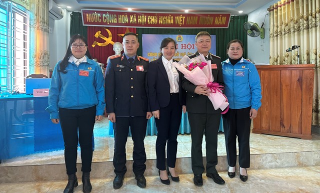 Công đoàn cơ sở VKSND huyện Nguyên Bình tổ chức đại hội công đoàn lần thứ IV