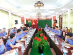 Đoàn kiểm tra Viện KSND Tối cao kiểm tra công tác giải quyết án hình sự tại Viện KSND tỉnh Cao Bằng.