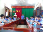 Đoàn công tác làm việc tại VKSND huyện Bảo Lâm