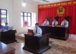 Viện kiểm sát nhân dân huyện Trà Lĩnh tổ chức phiên tòa rút kinh nghiệm