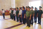 Viện kiểm sát nhân dân tỉnh Cao Bằng tham dự Lễ dâng hương, báo công tại Đền thờ Chủ tịch Hồ Chí Minh