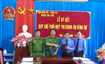 Viện kiểm sát nhân dân huyện Trà Lĩnh ký kết Quy chế phối hợp thi hành án hình sự