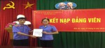 Chi bộ Viện kiểm sát nhân dân huyện Hòa An kết nạp đảng viên mới