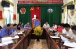 Viện kiểm sát – Tòa án nhân dân huyện Hòa An phối hợp tổ chức phiên tòa rút kinh nghiệm