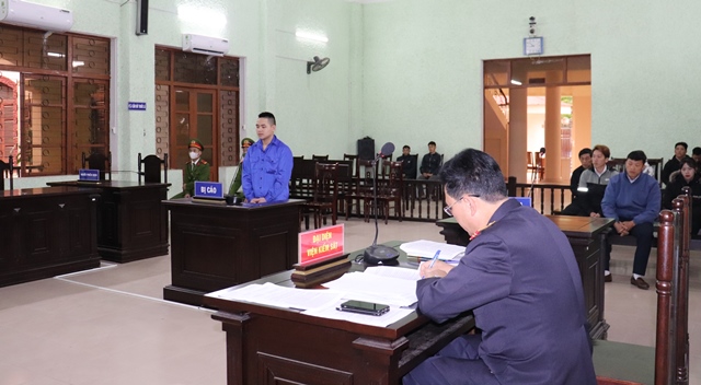 Bị cáo Hoàng Văn Hải tại phiên tòa