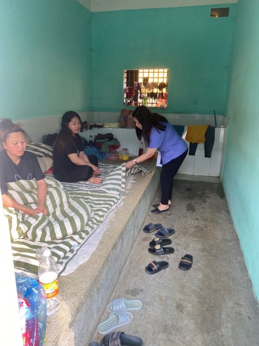 Bảo Lâm: Kiểm sát công tác tạm giữ, tạm giam tại Nhà tạm giữ Công an huyện