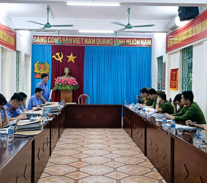 Trùng Khánh: Kiểm sát việc tiếp nhận, giải quyết nguồn tin về tội phạm tại Cơ quan Cảnh sát điều tra Công an huyện