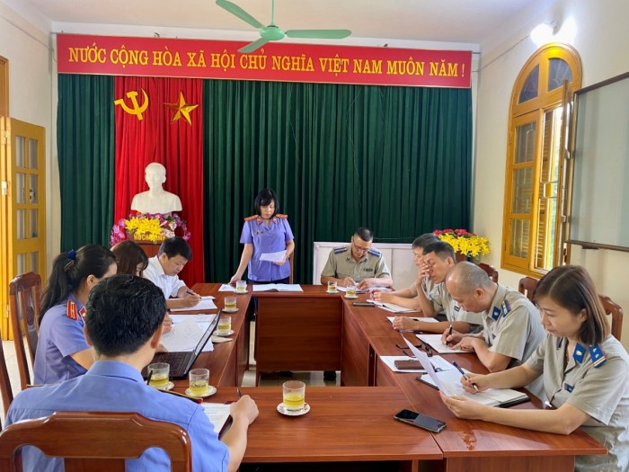 Nguyên Bình: Trực tiếp kiểm sát cơ quan Thi hành án dân sự huyện Nguyên Bình