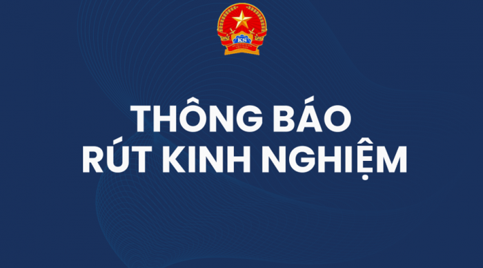 Rút kinh nghiệm công tác THQCT và KSXX  vụ án Đánh bạc và Lừa đảo chiếm đoạt tài sản