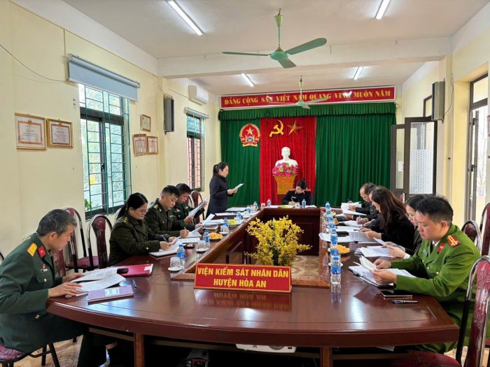 Hoà An: Tổng kết công tác thi đua, khen thưởng năm 2024  Khối thi đua số IV huyện Hòa An