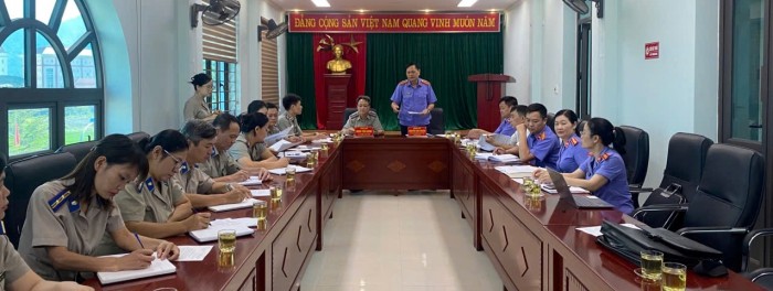 Kiểm sát việc tiêu hủy vật chứng và bàn giao tài sản sung công quỹ Nhà nước