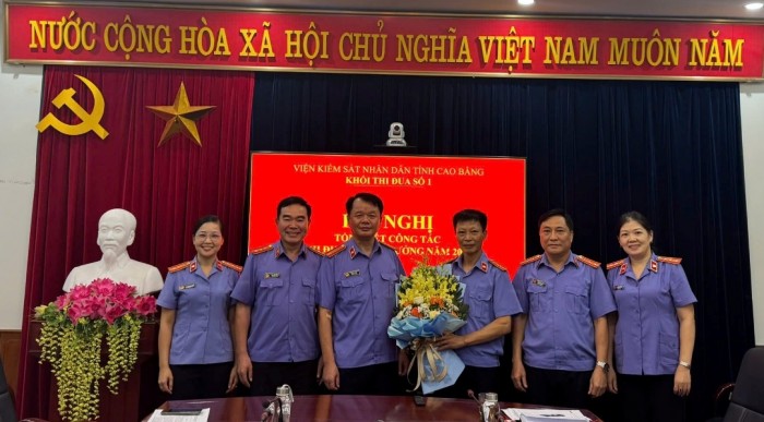 Khối thi đua số 1, 2 và Cụm thi đua VKSND cấp khu vực tỉnh Cao Bằng tổng kết công tác thi đua, khen thưởng năm 2025