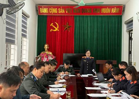 Phòng Kiểm sát giam giữ và thi hành án VKSND tỉnh chủ động triển khai thực hiện các chỉ tiêu công tác