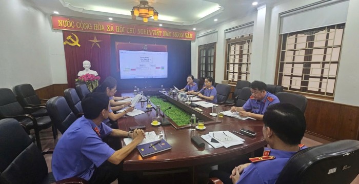 Văn phòng VKSND tỉnh Cao Bằng đẩy mạnh chuyển đổi số bằng sử dụng sơ đồ tư duy XMind trong họp xét Thi đua – Khen thưởng