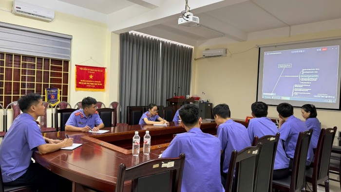 VKSND khu vực 4 - Cao Bằng đẩy mạnh ứng dụng sơ đồ tư duy trong báo cáo án dân sự