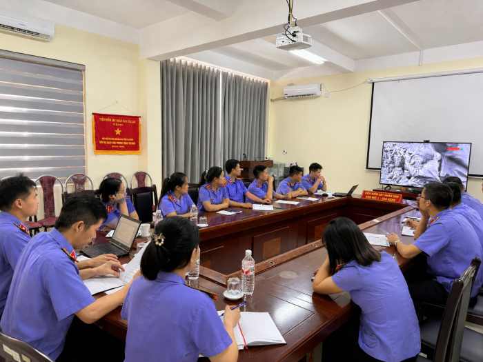 VKSND khu vực 5 tổ chức Hội thảo tuyên truyền, lấy ý kiến đối với dự thảo Bộ luật Tố tụng hình sự (sửa đổi)