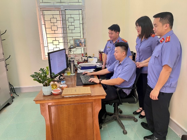 VKSND huyện Thạch An giao lưu, học tập kinh nghiệm tại Viện KSND huyện Điện Biên, tỉnh Điện Biên