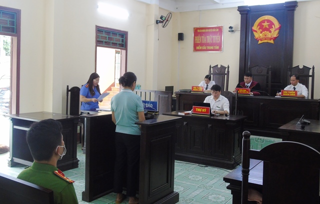 Bảo Lâm: Phối hợp với TAND huyện xét xử vụ án tham ô tài sản