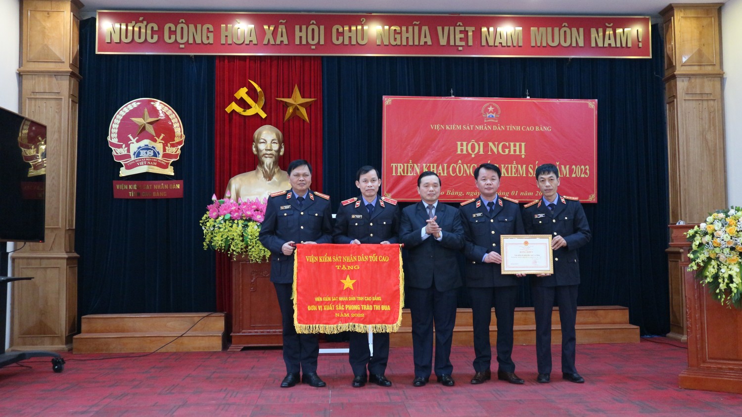 VKSND tỉnh Cao Bằng triển khai công tác kiểm sát năm 2023
