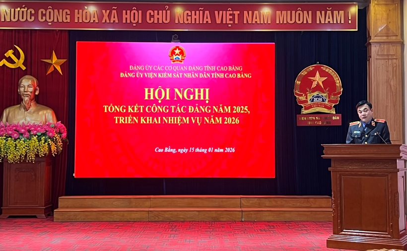 Hội nghị tổng kết công tác đảng năm 2025, triển khai nhiệm...